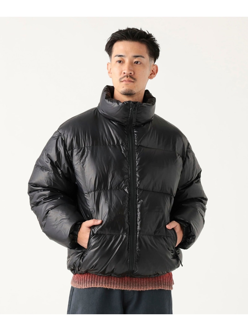 【SALE／40%OFF】シレー スタンドカラー アライド ダウン ジャケット B:MING by BEAMS ビーミング ライフストア バイ ビームス ジャケット・アウター ブルゾン・ジャンパー グレー ブラック【RBA_E】【送料無料】[ Fashion]