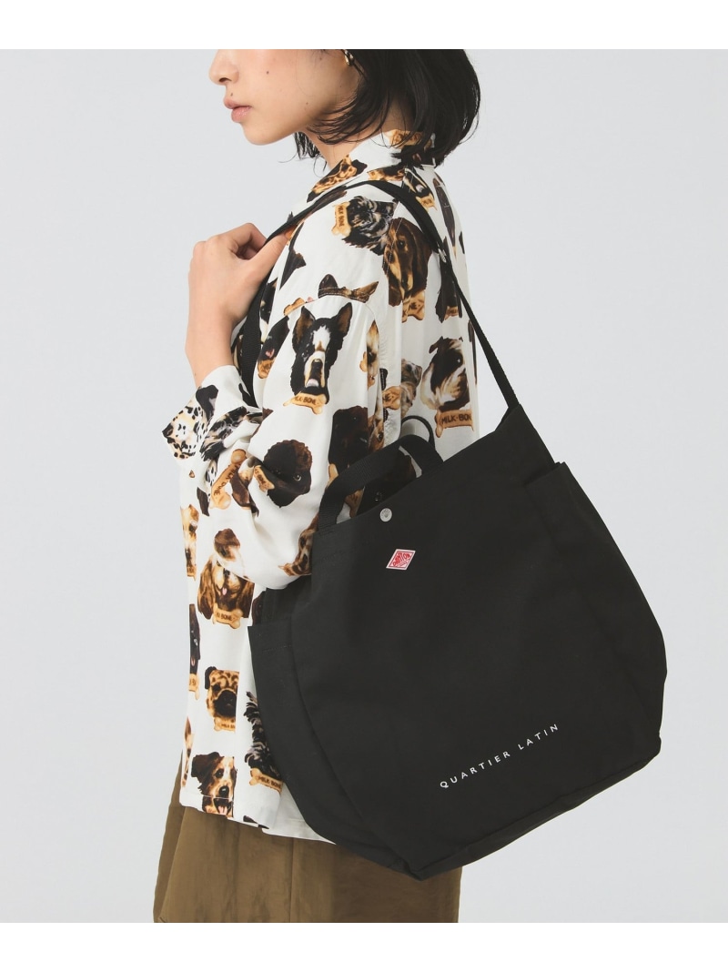 【WEB限定】DANTON / CANVAS 2WAY TOTE BAG＜QUARTIER LATIN＞ Ray BEAMS ビームス ウイメン バッグ トートバッグ ホワイト【送料無料】[ Fashion]