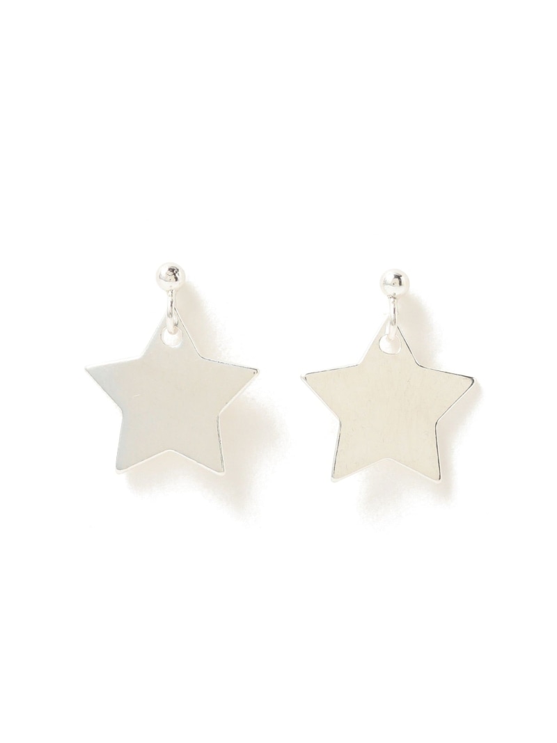 シルバー ビッグ スター ピアス Ray BEAMS ビームス ウイメン アクセサリー・腕時計 ピアス シルバー【送料無料】[ Fashion]