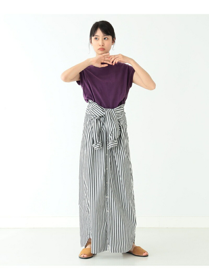 Beams Boy ストライプ ボタンダウン ロングスリーブ ワンピース Beams Boy ビームス ウイメン ワンピース シャツワンピース ブラック ネイビー 送料無料 Rakuten Fashion Propaint Hu
