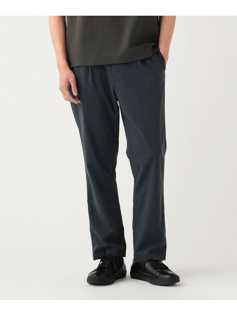 ナイロン ストレッチ テーパード パンツ 26SS(セットアップ対応) BEAMS HEART MEN ビームス ハート パンツ その他のパンツ ブラック グレー【送料無料】[ Fashion]