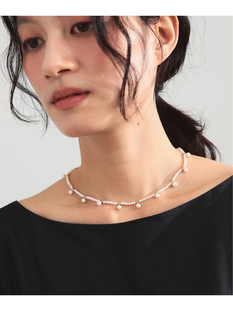 【SALE／30%OFF】jour couture / fountain.02 ネックレス Demi-Luxe BEAMS デミルクス ビームス アクセサリー・腕時計 ネックレス ホワイト【RBA_E】【送料無料】[ Fashion]｜BEAMS／ビームス
