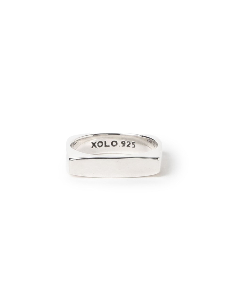 XOLO / Square 3D Ring BEAMS ビームス メン アクセサリー・腕時計 ネックレス シルバー【送料無料】[ Fashion]｜BEAMS／ビームス
