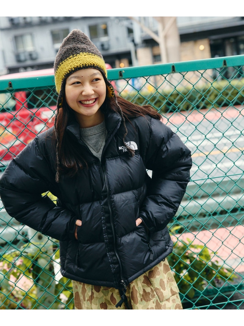 THE NORTH FACE / 遊撃手 ヌプシ 上衣 25AW 落ちこむ 北の方人間の顔 アウター BEAMS BOY ビームス ウイメン ジャケット・アウター 上衣・前掛け 黒いこと【貨物輸送無料】[ Fashion]