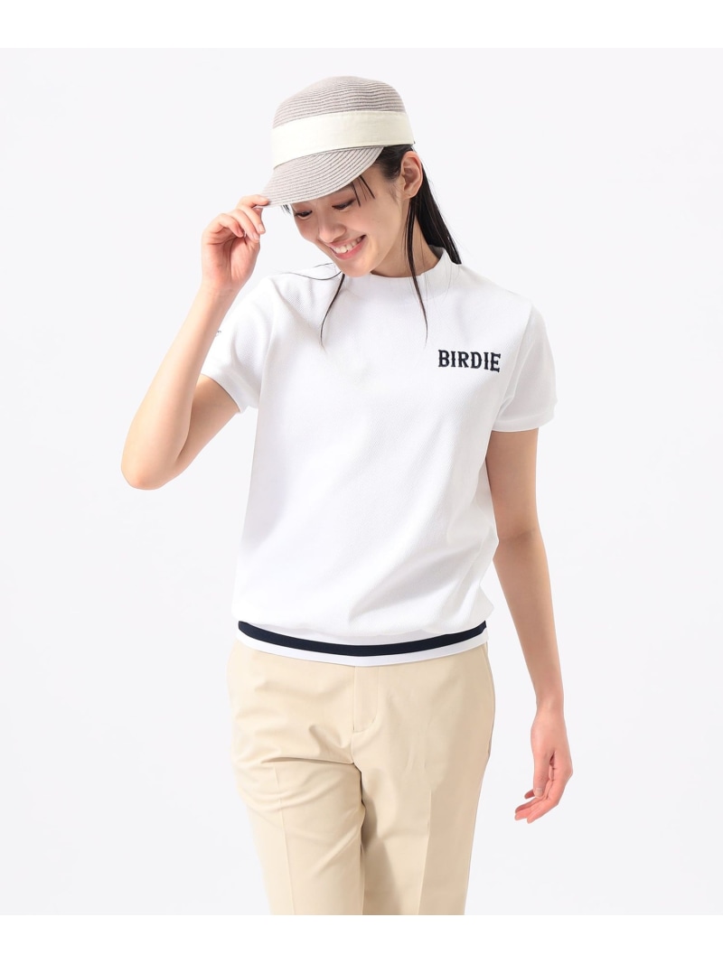 ORANGE LABEL /裾リブボーダー ポロシャツ BEAMS GOLF ORANGE LABEL ビームス ゴルフ トップス スウェット・トレーナー レッド ネイビー ホワイト【送料無料】[ Fashion]