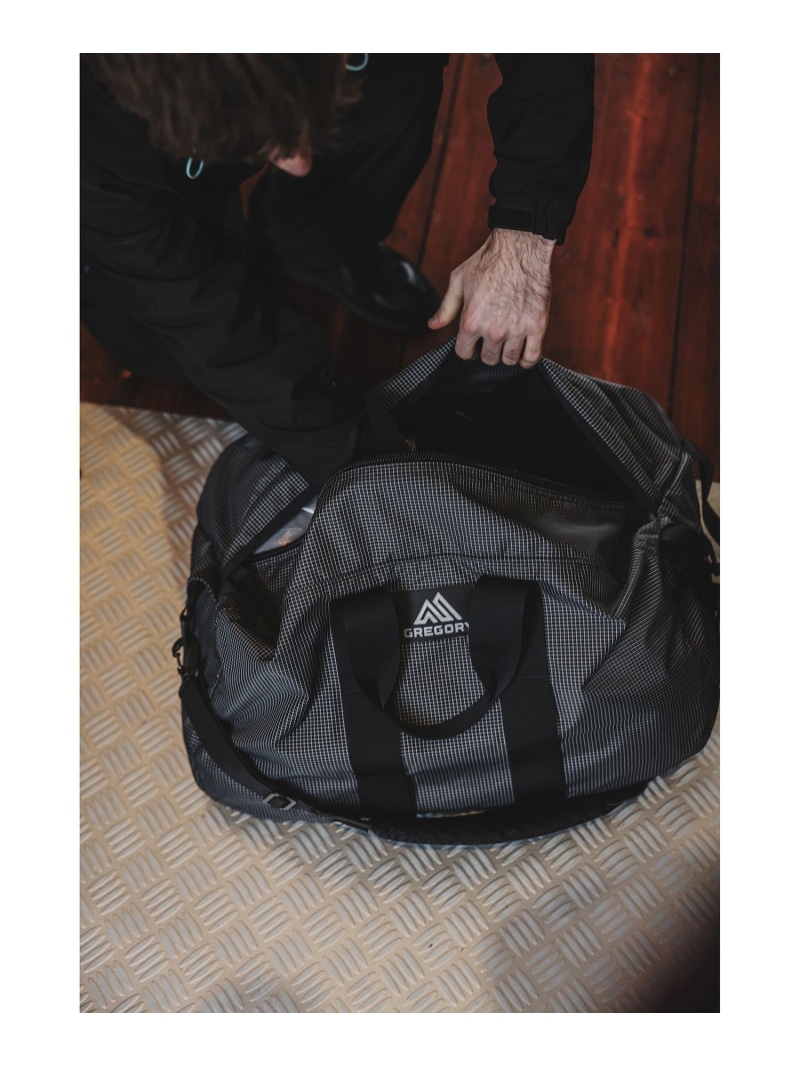 【別注】GREGORY / DUFFEL BAG M RIPSTOP BEAMS ビームス メン バッグ ショルダーバッグ ブラック【送料無料】[ Fashion]