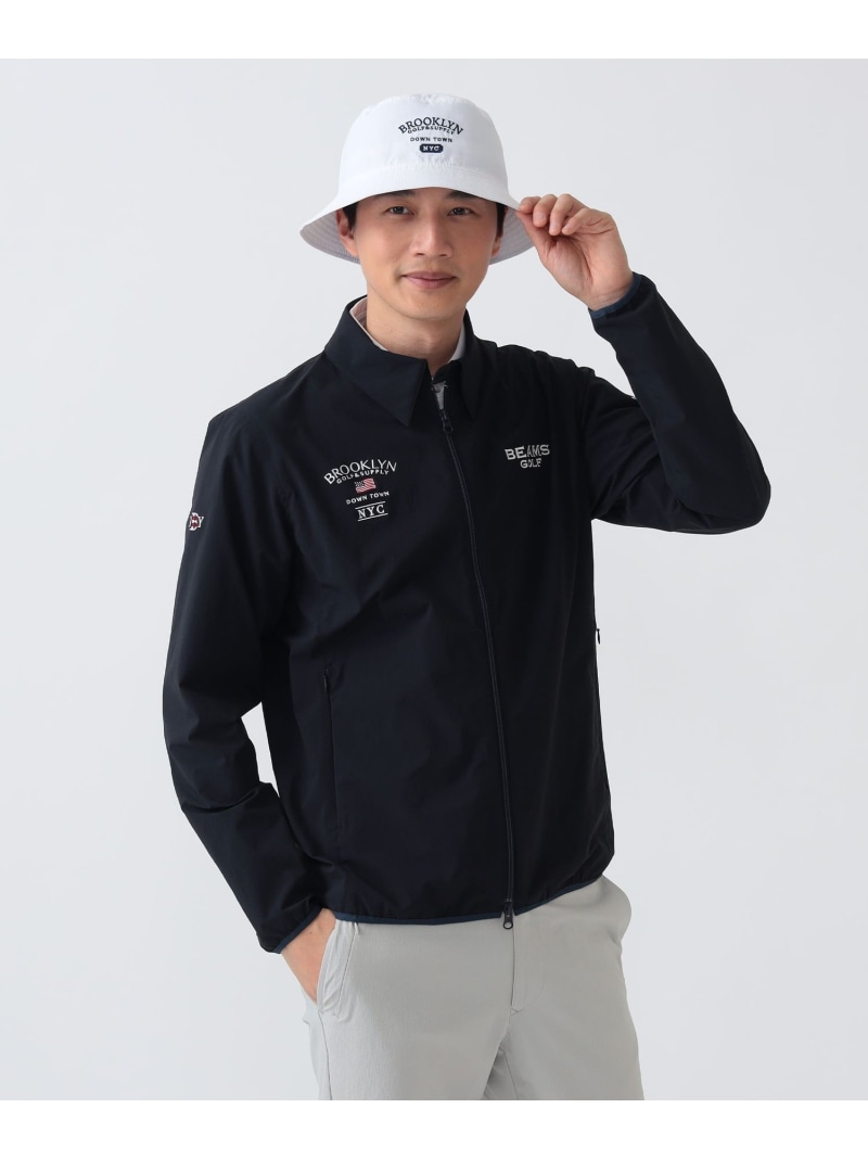 【SALE／30%OFF】PURPLE LABEL / BROOKLYN 伸ばすこと 上衣(撥水) BEAMS GOLF PURPLE LABEL ビームス ゴルフ ジャケット・アウター 上衣・前掛け 米国海軍 赤いこと【RBA_E】【貨物輸送無料】[ Fashion]