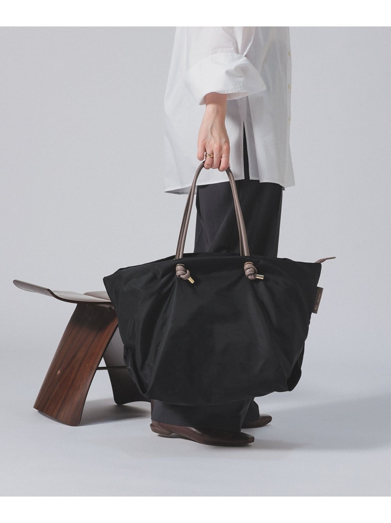 VIOLAd\u0027ORO / BIANCA ナイロン トートバッグ L Demi-Luxe BEAMS デミルクス ビームス 御徒面子 トートバッグ 黒いこと【貨物輸送無料】[ Fashion]