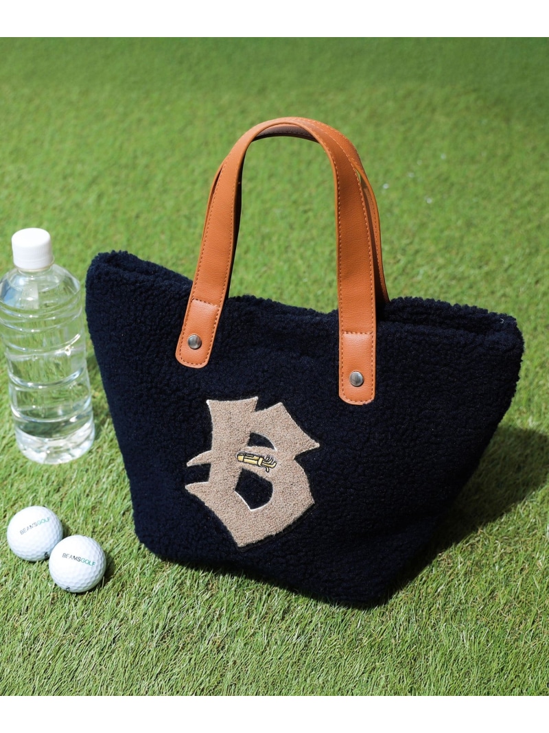 JONES × BEAMS GOLF / 別注 ラウンド トートバッグ ネイビー JONES