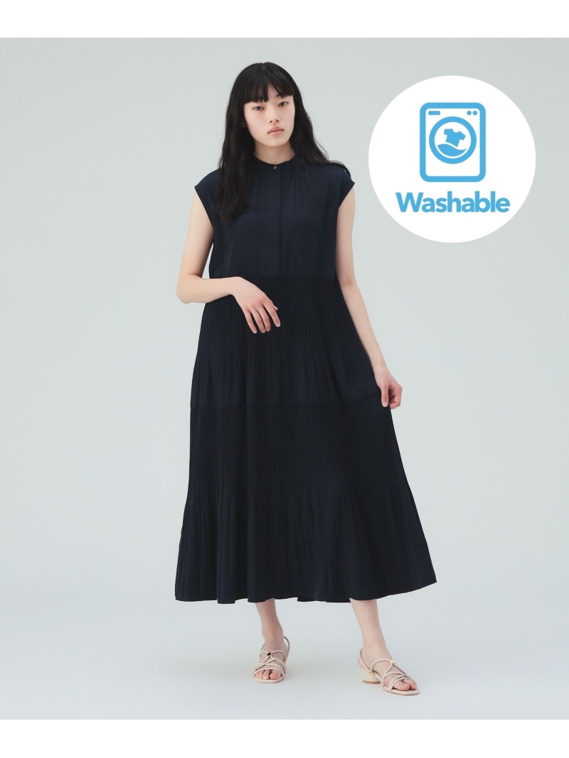 旗がしら ティアード 衣裳 26SS ウォッシャブル 旅する BEAMS HEART WOMEN ビームス ハート型 衣裳・御召しもの 余分の物の衣裳・御召しもの 米国海軍 赤銅色【貨物輸送無料】[ Fashion]
