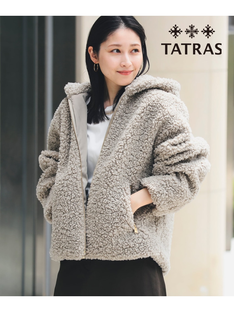 TATRAS タトラス ボアジャケット　フリースジャケット　パーカー　ブルゾン TATRAS/タトラス】ボアフリースブルゾン｜メンズファッション