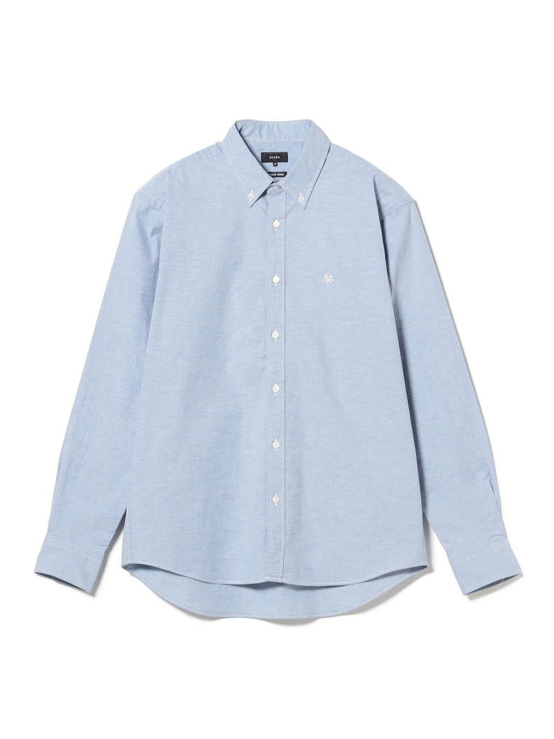ストレッチ オックスフォード ミニボタンダウンシャツ 26SS BEAMS ビームス メン トップス シャツ・ブラウス ネイビー ホワイト【送料無料】[ Fashion]