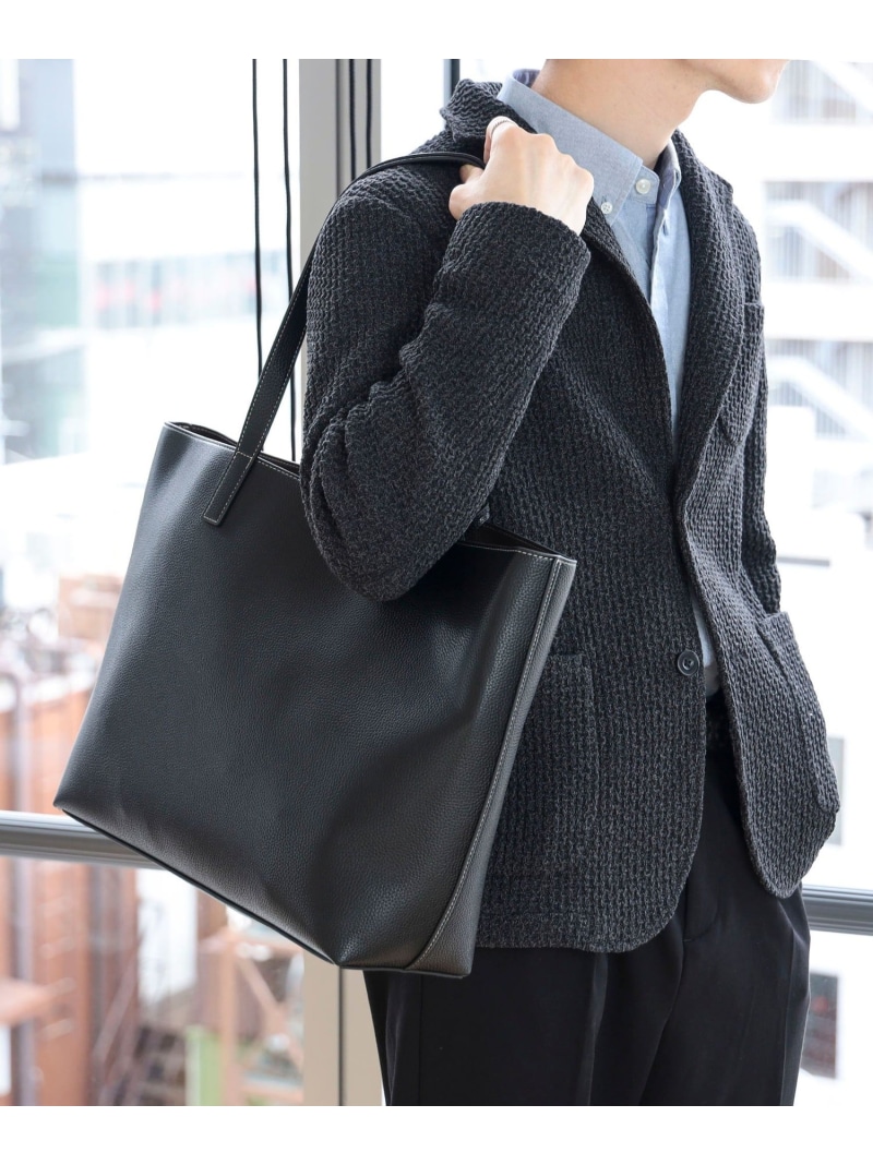 ビームス別注 SLOW レザー トートバッグ SLOW トートバッグ SLOW×BEAMS / 別注 TOTE メンズ レディース