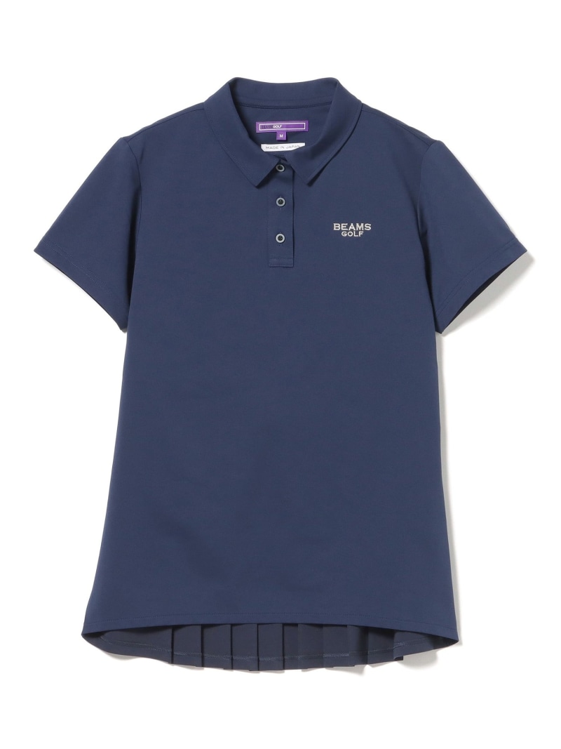 PURPLE LABEL / うしろ側筋目 スポーツシャツ BEAMS GOLF PURPLE LABEL ビームス ゴルフ トップス スウェット・トレーナー 米国海軍 白いこと【貨物輸送無料】[ Fashion]