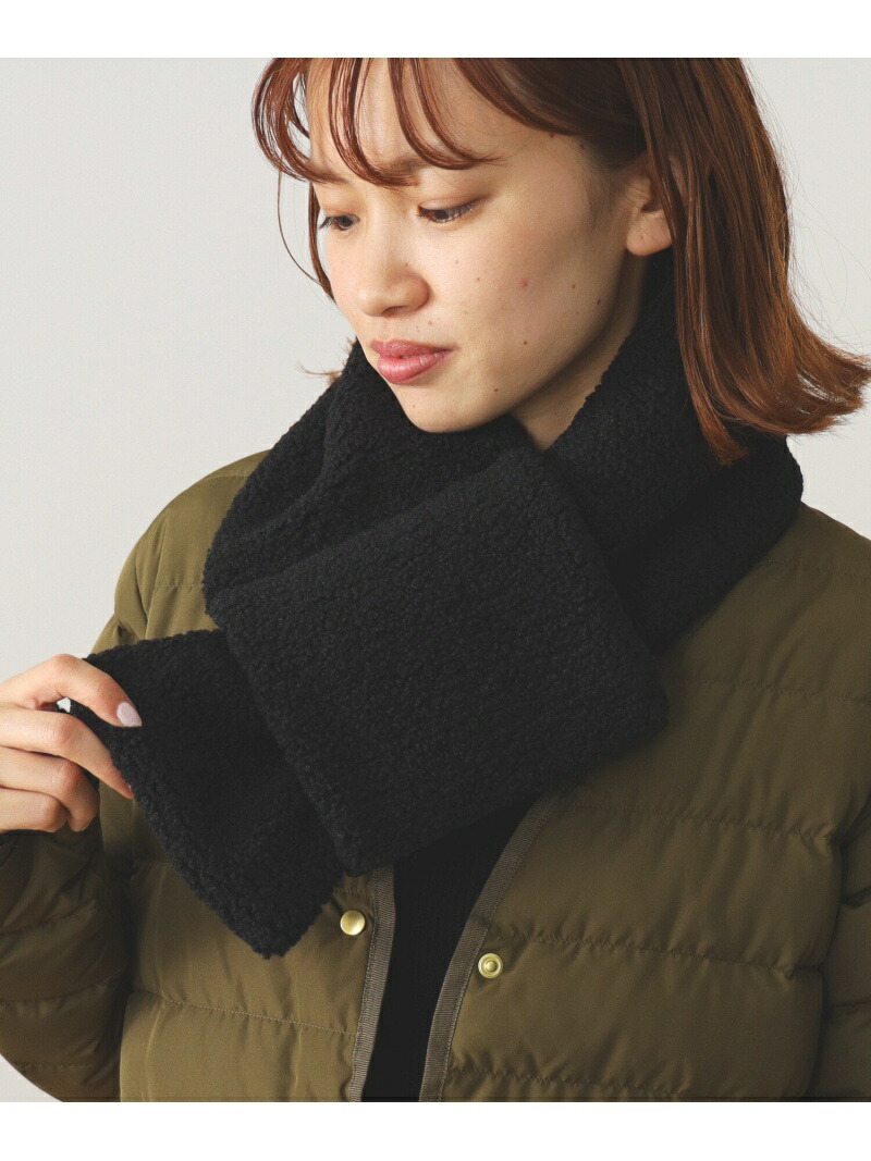 【楽天市場】BEAMS HEART / キルティング ボアマフラー BEAMS HEART WOMEN ビームス ハート ファッション雑貨