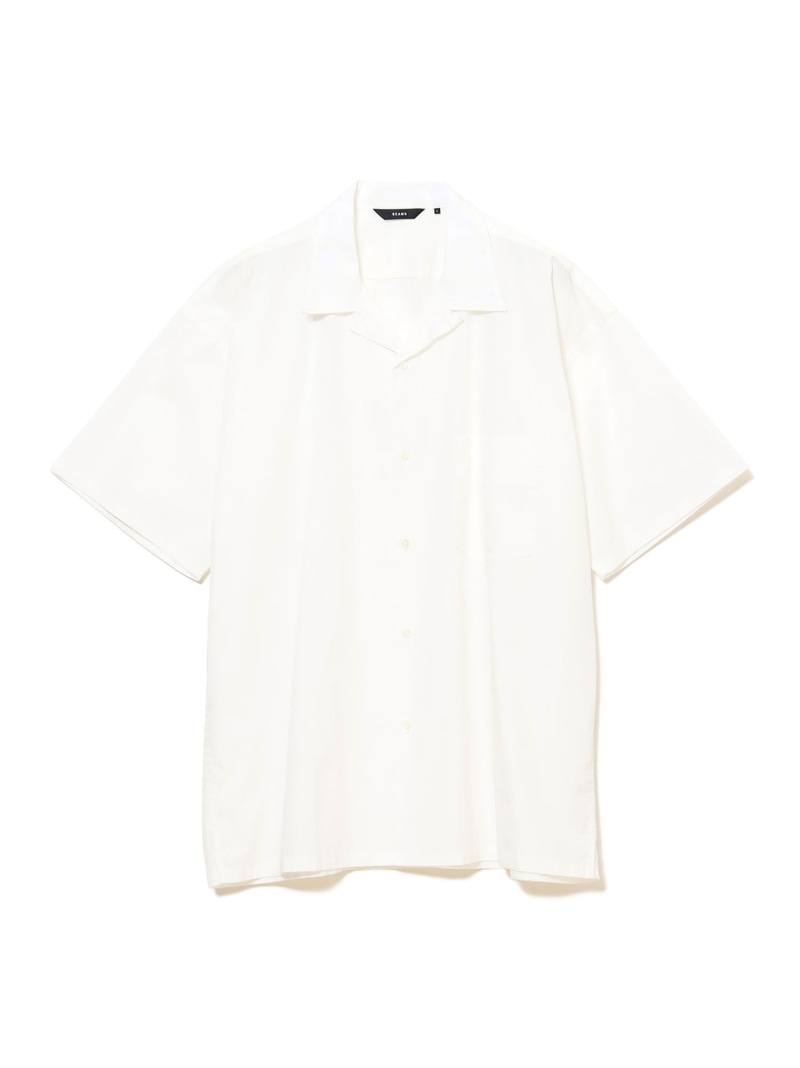 ブロード 明けっ広げ色合い プルオーバー【リラックスフィット】 BEAMS ビームス メン トップス プルオーバー・トップ 緑であること 黒いこと 白いこと【貨物輸送無料】[ Fashion]