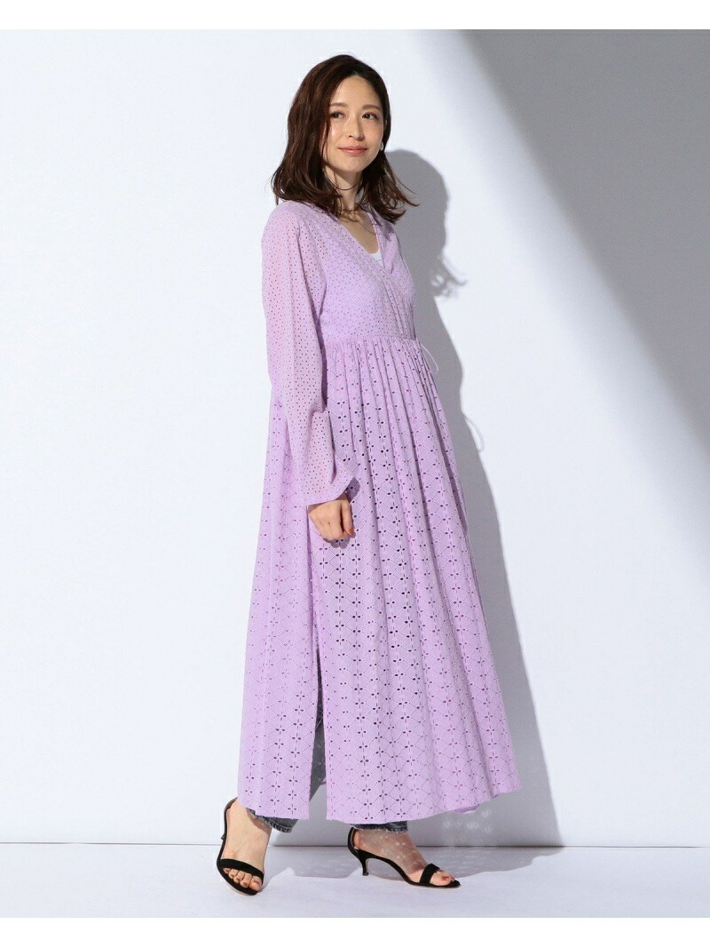 代引き手数料無料 Sale Off Ne Quittez Pas Helma ミックスガウン ワンピース Demi Luxe Beams デミルクス ビームス ワンピース シャツワンピース パープル Rba E 送料無料 Rakuten Fashion Beams ビームス 人気が高い Haringeylawcentre Org Uk