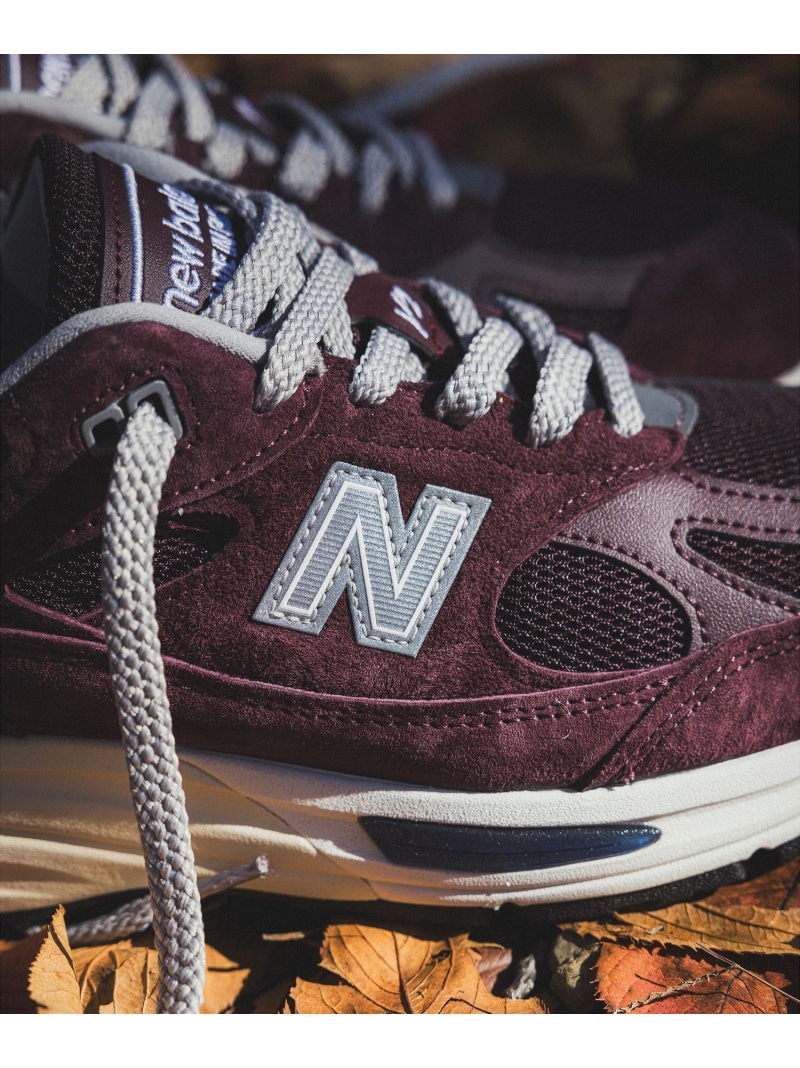 New Balance / Made インチ UK 991v2(U991金2) BEAMS PLUS ビームス メン シューズ・靴 スニーカー パープル【貨物輸送無料】[ Fashion]