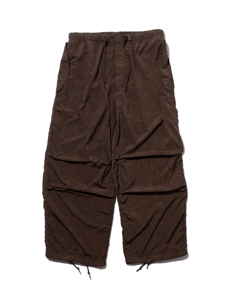 MIL Over Pants Camo Print Garment Dye BEAMS PLUS ビームス メン パンツ その他のパンツ イエロー ブラウン【送料無料】[ Fashion]