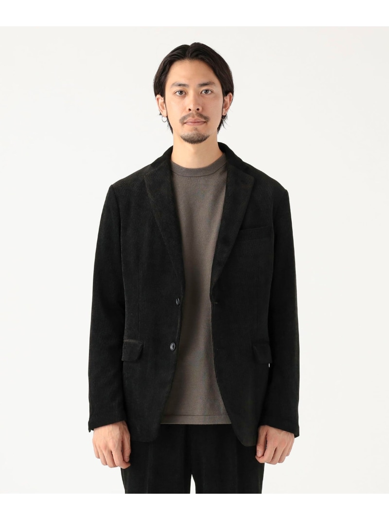 【SALE／30%OFF】コーデュロイ 2ボタン ジャケット(ナローフィット) B:MING by BEAMS ビーミング ライフストア バイ ビームス ジャケット・アウター テーラードジャケット・ブレザー ブラウン ブラック ネイビー【RBA_E】【送料無料】[ Fashion]