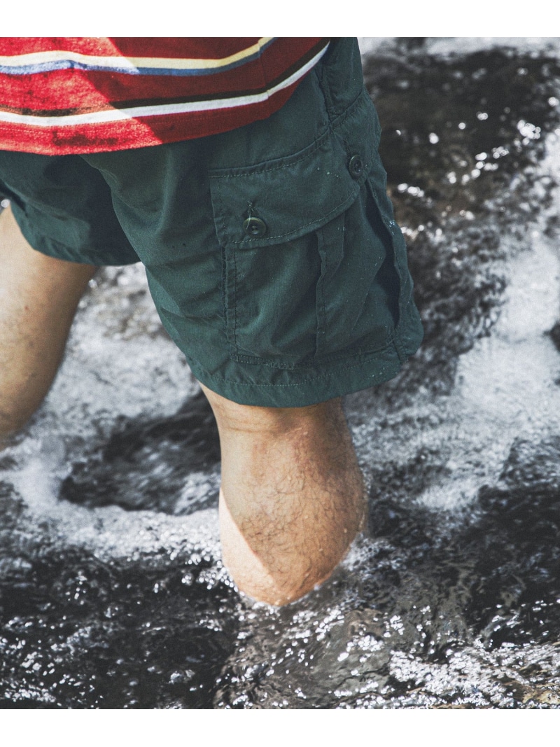 sage de cret / 別注 2Way Mil Cargo Short BEAMS PLUS ビームス メン パンツ その他のパンツ グリーン ホワイト ブラック オレンジ【送料無料】[ Fashion]