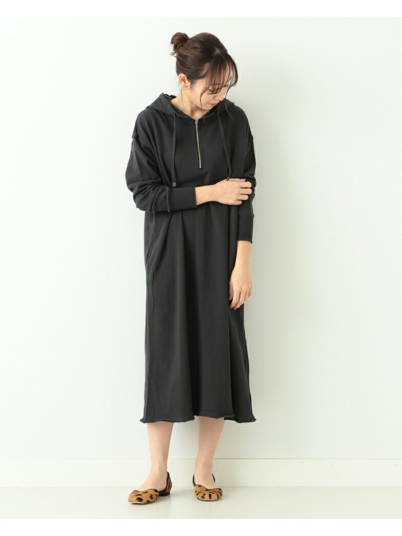 楽天市場 Rakuten Fashion Sale 30 Off Beams Heart フーディーロングワンピース Beams Heart ビームス ハート ワンピース シャツワンピース ブラック ベージュ グリーン Rba E 送料無料 Beams ビームス