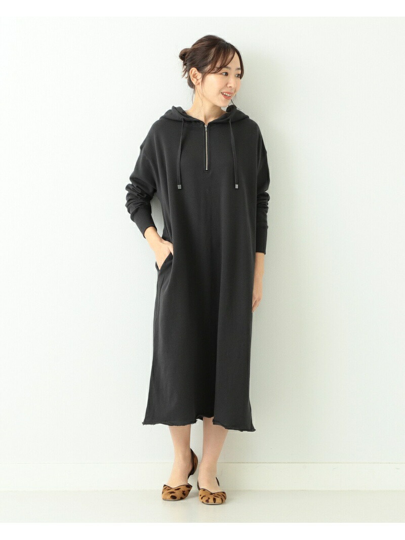 楽天市場 Rakuten Fashion Sale 30 Off Beams Heart フーディーロングワンピース Beams Heart ビームス ハート ワンピース シャツワンピース ブラック ベージュ グリーン Rba E 送料無料 Beams ビームス