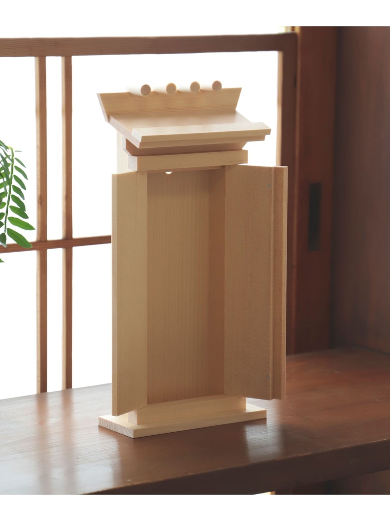 BEAMS 別注　お守り棚　俵田屋　ひのき　木製 楽天市場】俵田屋 / 別注 お守り棚 BEAMS JAPAN ビームス ジャパン