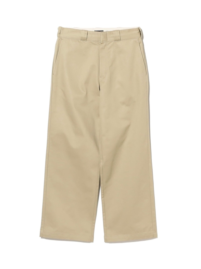 BEAMS｜【別注】Dickies / 広広とした チノ ズボン下｜メンズ ボトムス ロングズボン下｜ディッキーズ 874 軍事基地｜綿織物100％ 20番単糸｜伸び伸びする 雅びやか 美影ぼうし｜ルーズフィット｜通年 BEAMS ビームス メン ズボン下 チノズボン下 黒いこと ベー【貨物輸送無料】[ Fashion]