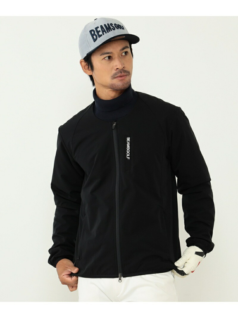 BEAMS GOLF ORANGE LABEL ノーカラー ブルゾン-