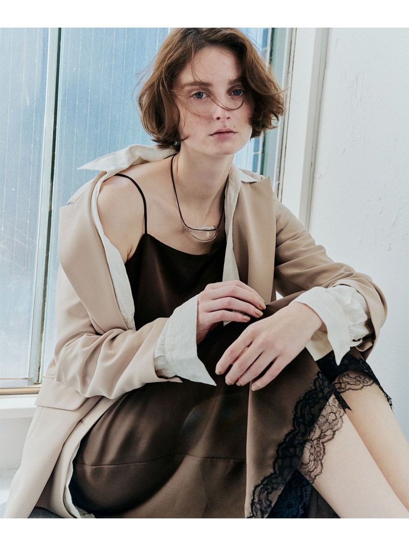 Lemme. / Mass コード ネックレス Demi-Luxe BEAMS デミルクス ビームス アクセサリー・腕時計 チョーカー ブラック【送料無料】[ Fashion]｜BEAMS／ビームス