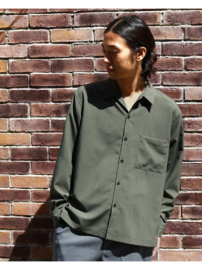 Beams Reflax Men メン シャツ ルーズシャツ R ミニレギュラー ビームス
