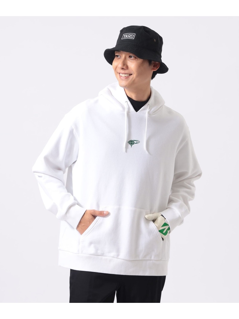 【SALE／30%OFF】＜MEN＞ORANGE LABEL / YARD 裏毛 パーカー BEAMS GOLF ORANGE LABEL ビームス ゴルフ トップス スウェット・トレーナー グレー ホワイト グリーン【RBA_E】【送料無料】[ Fashion]