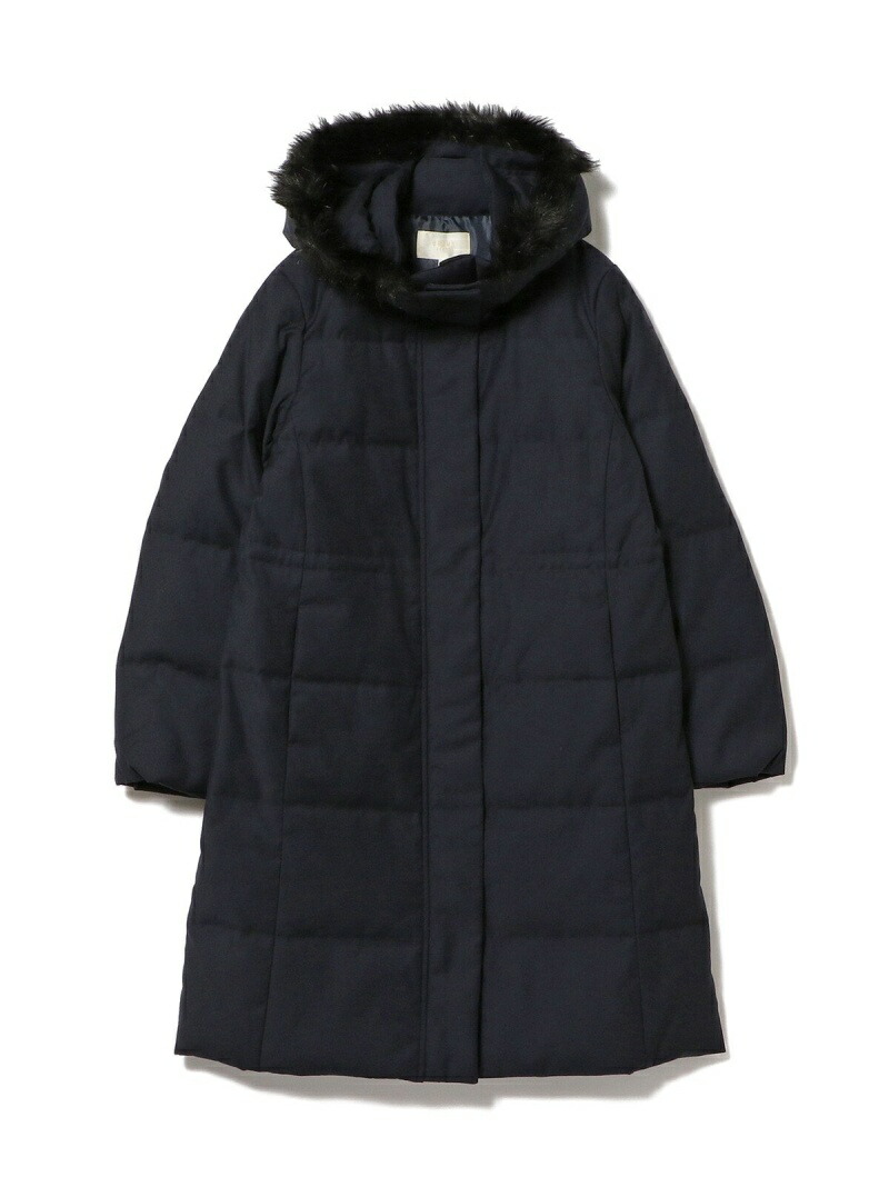 楽天市場 Sale 50 Off Beams Heart 撥水ダウン ロングコート Beams Heart ビームス ハート コート ジャケット ダウンジャケット ネイビー ベージュ Rba E 送料無料 Rakuten Fashion Beams ビームス