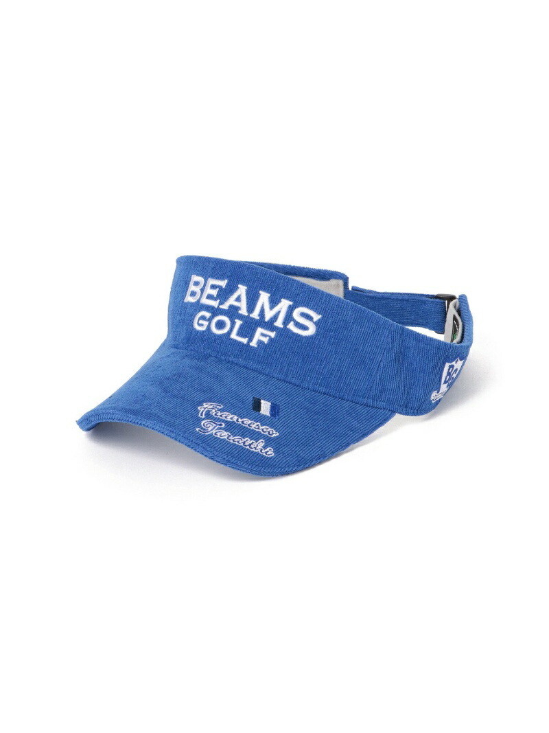 MEN BEAMS GOLF シーズン タラッティ バイザー 2022AW ビームス ゴルフ 帽子 キャップ ブルー ホワイト ベージュ ネイビー  Rakuten Fashion 【SALE／80%OFF】