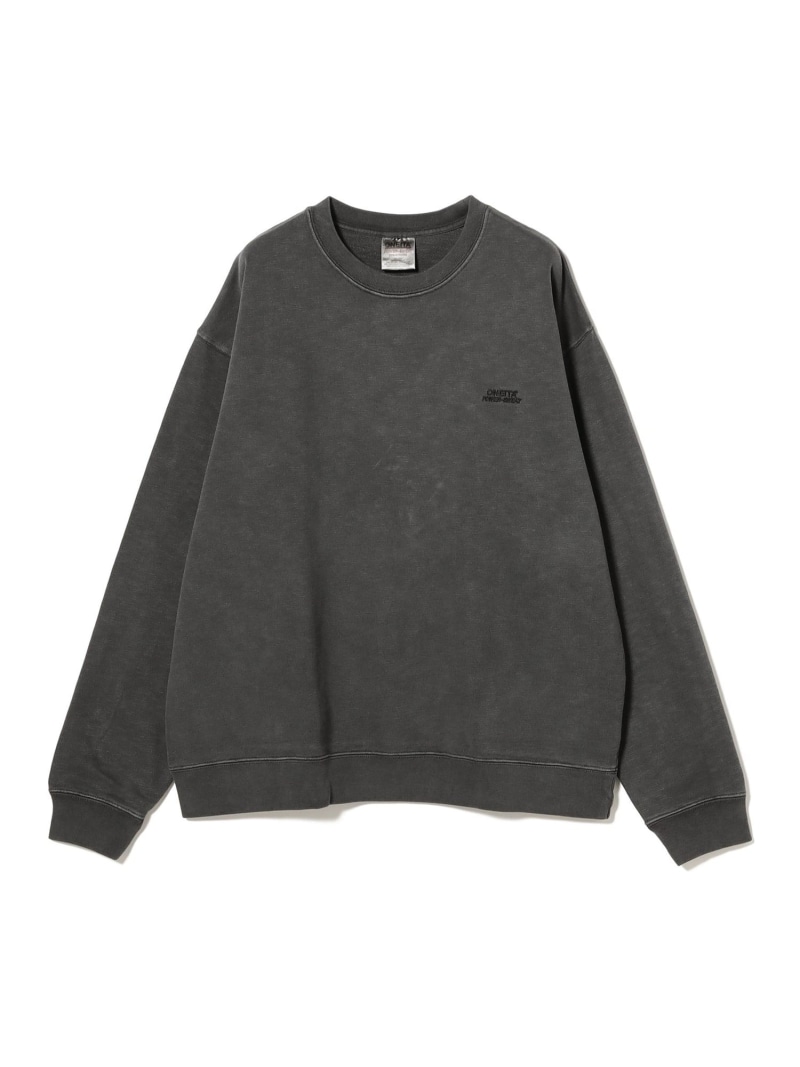 【SALE／30%OFF】ONEITA / Pigment Dye Crewneck Sweat BEAMS T ビームスT トップス スウェット・トレーナー 黒いこと【RBA_E】【貨物輸送無料】[ Fashion]