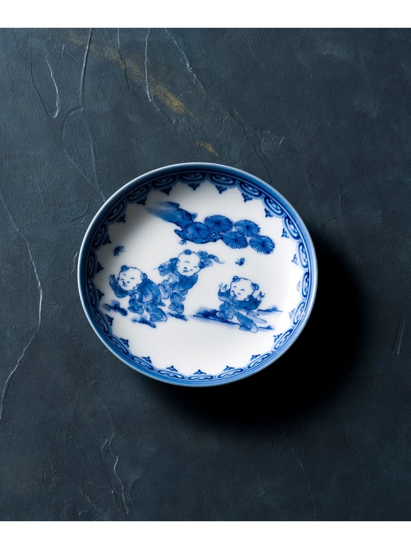 楽天市場】平戸松山窯 / みかわち焼 平戸青海波 平皿 小 BEAMS JAPAN