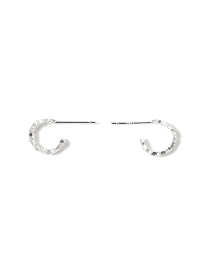 シルバー スター フープ ピアス Ray BEAMS ビームス ウイメン アクセサリー・腕時計 ピアス シルバー【送料無料】[ Fashion]