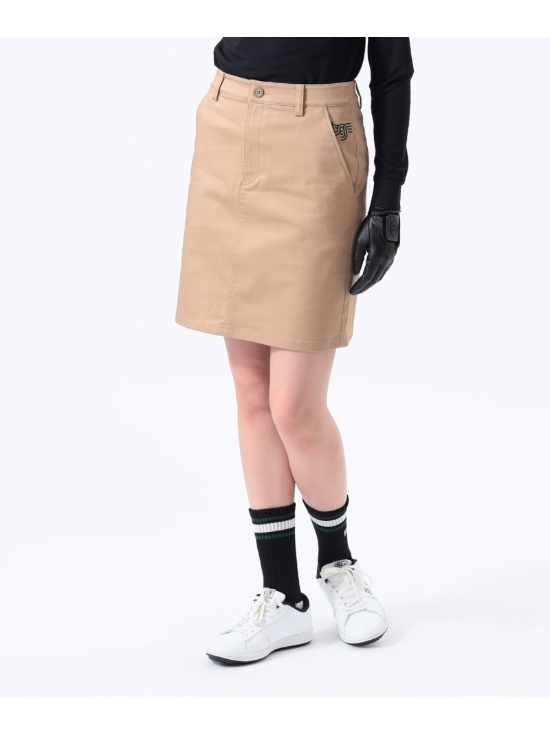 【SALE／40%OFF】ORANGE LABEL / USシリーズ ストレッチスカート(ベージュ) BEAMS GOLF ORANGE LABEL ビームス ゴルフ スカート その他のスカート ベージュ【RBA_E】【送料無料】[ Fashion]