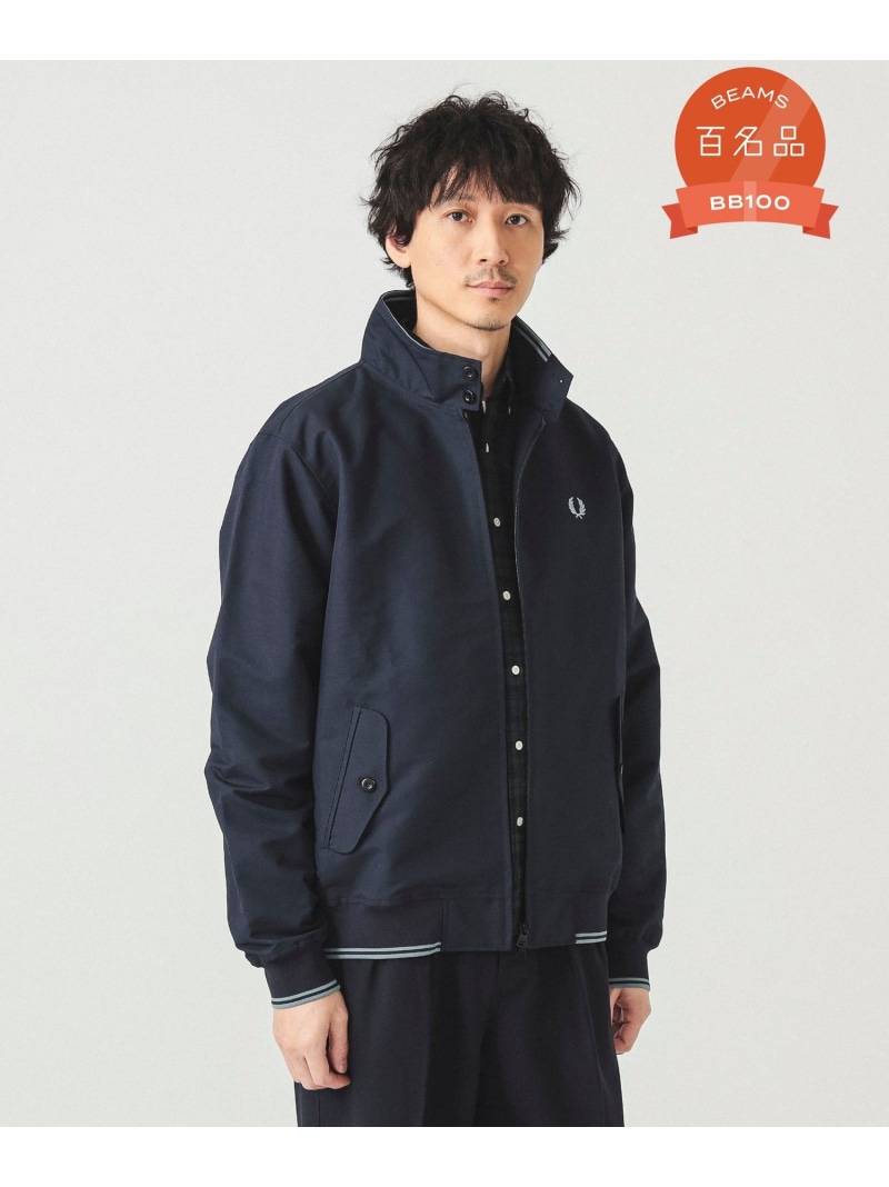 FRED PERRY × BEAMS / 別注 ハリントン ジャケット BEAMS MEN｜【別注】FRED PERRY / ハリントン ジャケット 25FW