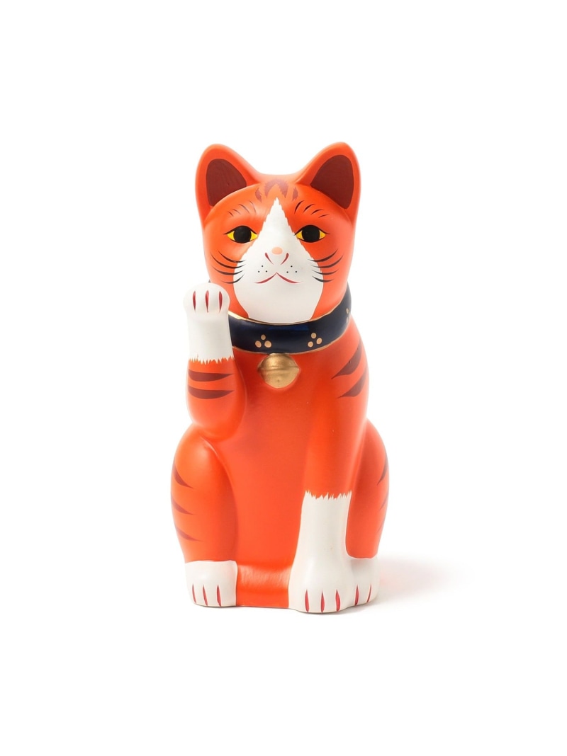 中外陶パーク Beams Japan 別注 まねきにゃんにゃん 右側 5号 Beams Japan ビームス ジャパン そのどこかよそに その他 橙色 ゴールド 貨物輸送無料 Rakuten Fashion Daemlu Cl