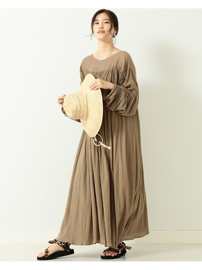Sale Off Sara Mallika Crape Gather 2way ワンピース Beams Lights ビームスライツ ワンピース シャツワンピース ホワイト ベージュ Rba E 送料無料 Rakuten Fashion Linumconsult Co Uk