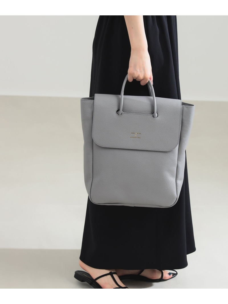 【別注】YOUNG&OLSEN / フラップ トートバッグ Demi-Luxe BEAMS デミルクス ビームス バッグ トートバッグ ブラック【送料無料】[ Fashion]