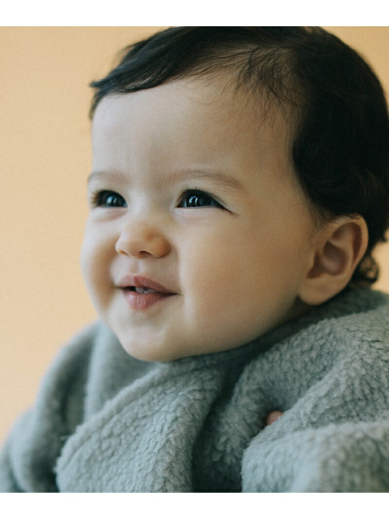 こども ビームス 60 70cm カシュクール ボア ジャケット ベビー コドモ