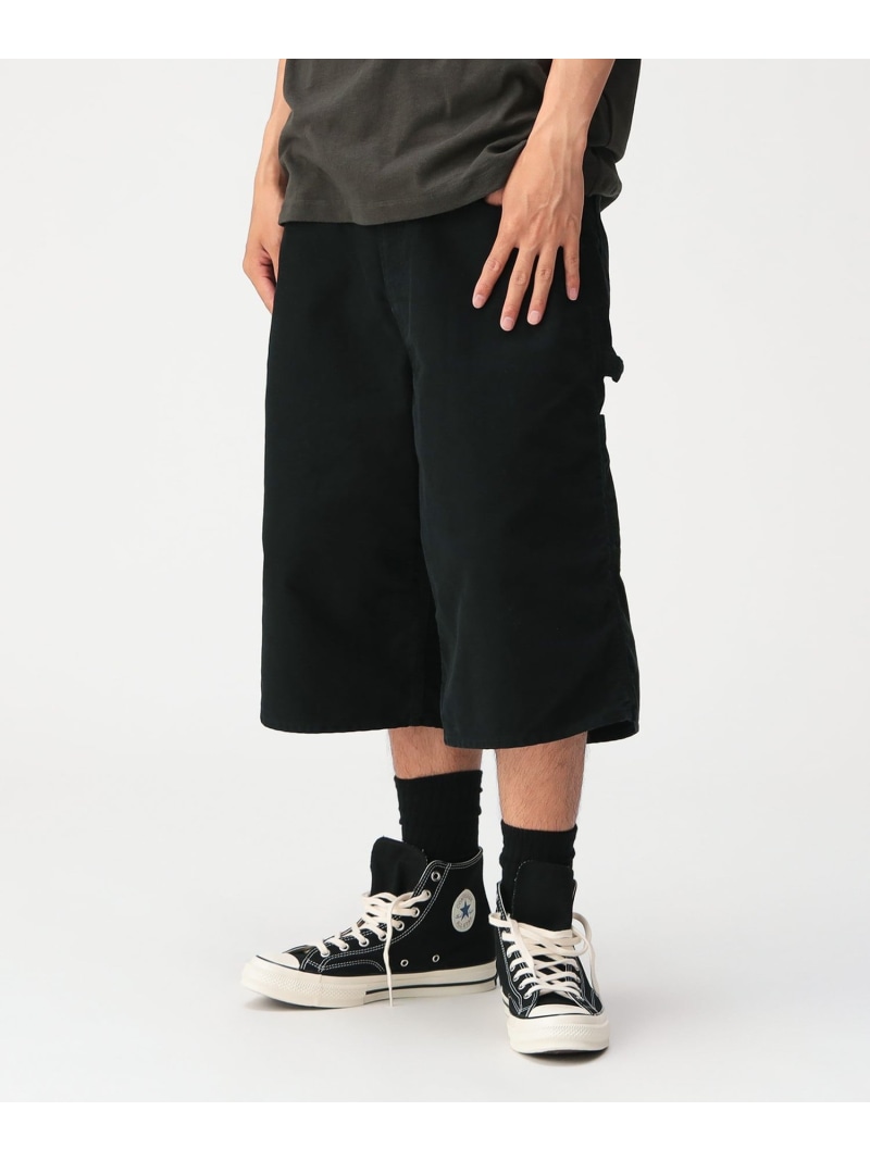 ペインター モールスキン ショーツ BEAMS ビームス メン パンツ その他のパンツ ブラウン ブラック【送料無料】[ Fashion]｜BEAMS／ビームス
