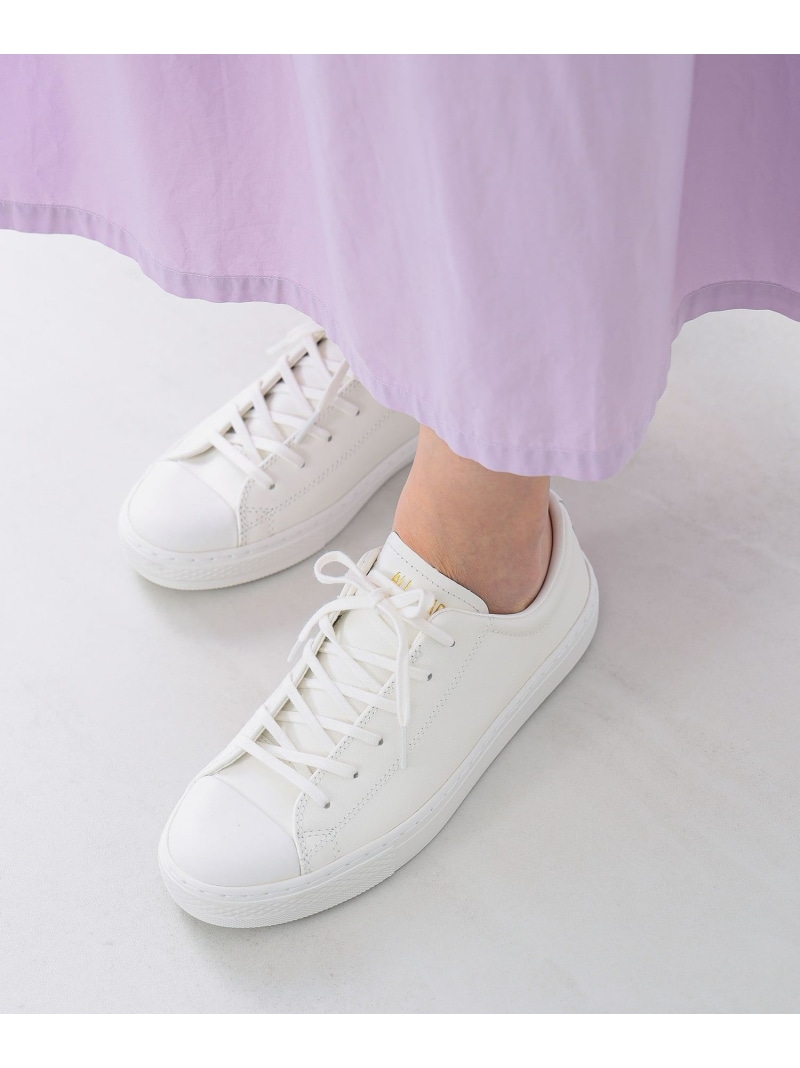 Converse レザー オールスター クップ Ox スニーカー Demi Luxe Beams デミルクス ビームス シューズ スニーカー スリッポン ホワイト 先行予約 送料無料 Rakuten Fashion Waskoogrody Pl