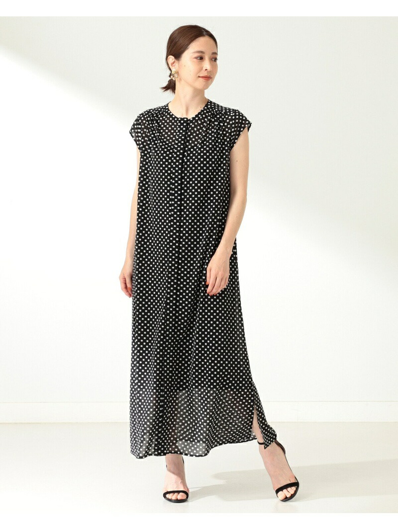Demi Luxe ワンピース デミルクス Fashion レディースファッション レディース M Fil Effe ワンピース ビームス Beams Beams ドット Beams ワンピース フレンチスリーブ Demi Luxe デミルクス ビームス ワンピース シャツワンピース ブラック 送料無料 Rakuten