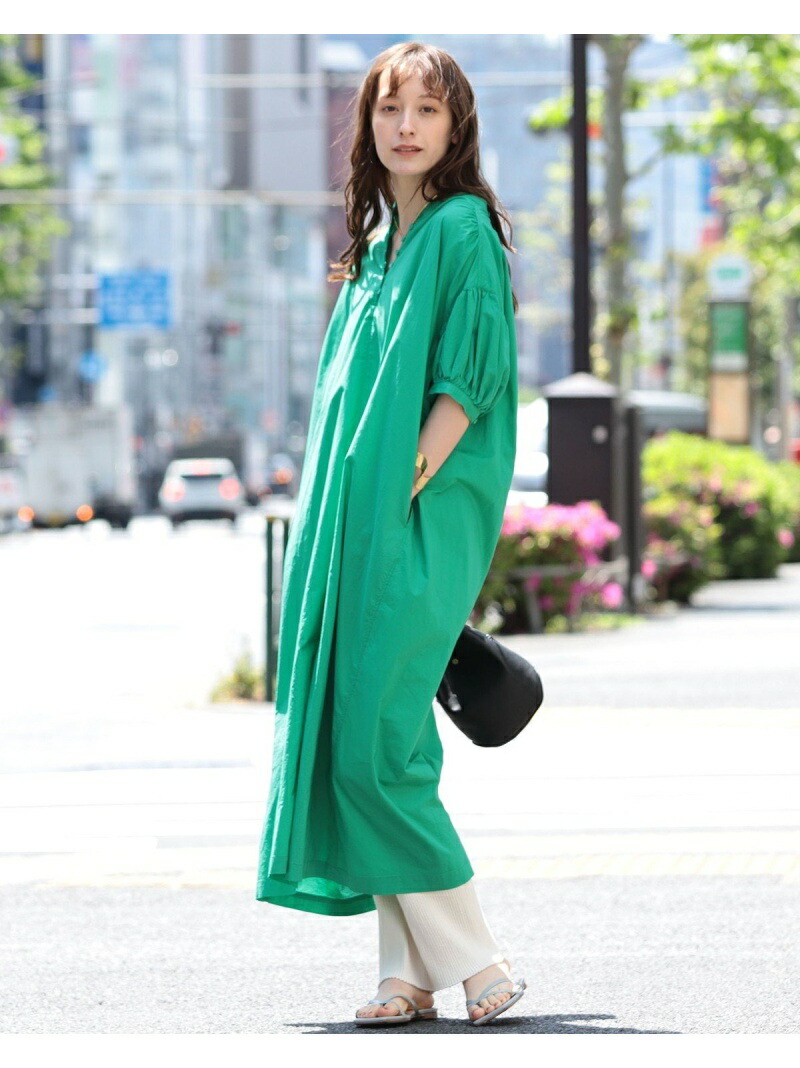 レディースファッション ワンピース Ray ワンピース ボリューム スリーブ パフ Beams Ray Beams Fashion レッド 先行予約 送料無料 Rakuten ブラック グリーン ロングワンピース マキシワンピース ワンピース ウイメン ビームス オンラインショップ Blog