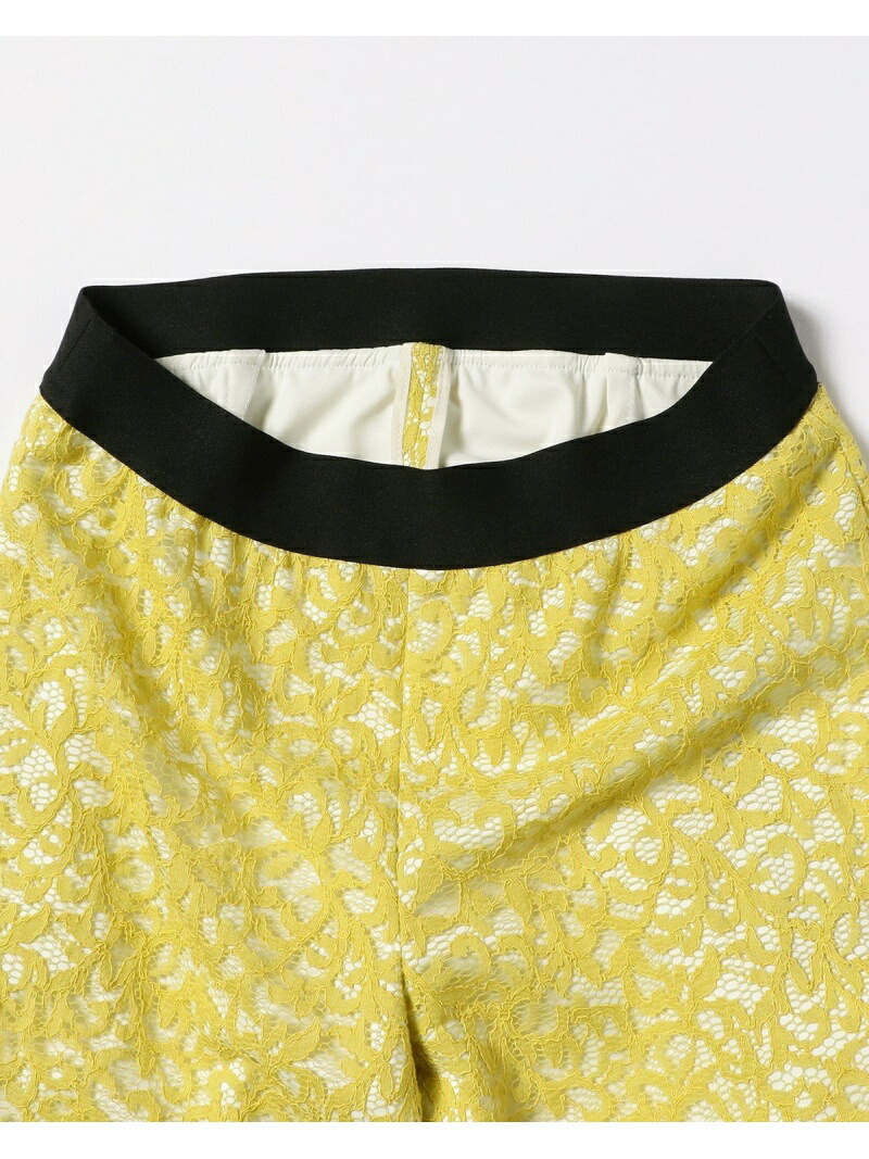 M Fil レース コンフォートパンツ Effe Beams デミルクス ビームス パンツ ジーンズ フルレングス イエロー 送料無料 Rakuten Fashion Magazinpegas Cz