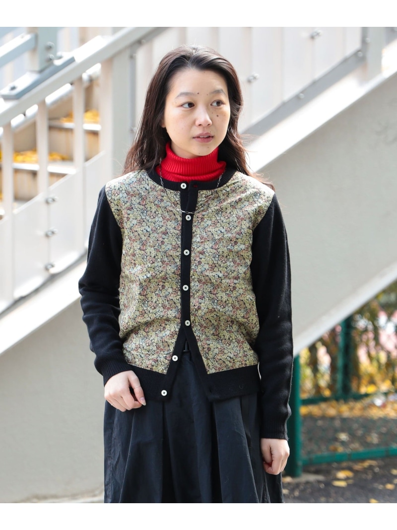 LIBERTY PRINT/リバティプリント ドッキング カーディガン ニット セーター ニットカーディガン 103001 楽天市場】【クーポン10％OFF 1月16日1：59迄】 LIBERTY PRINT